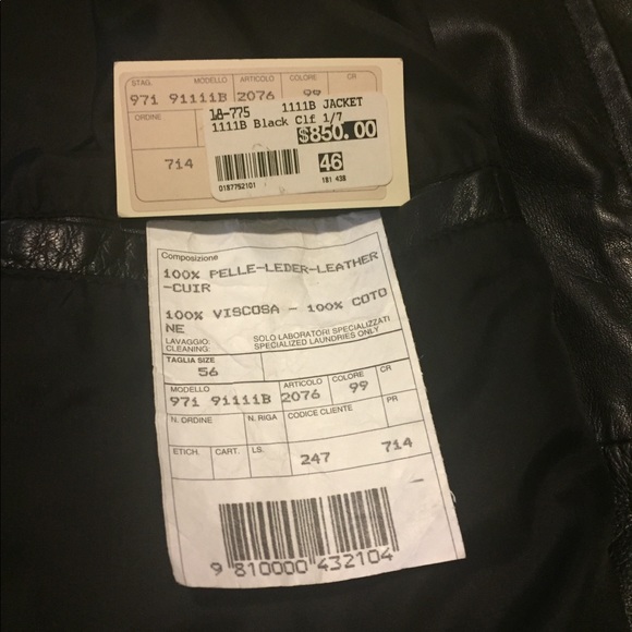 La Matta women’s leather jacket. - Picture 3 of 3